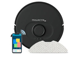 ROWENTA Explorer Series 75 S Aspirador de pó robô para animais e alergias / Esfregão de chão / Autonomia 2H