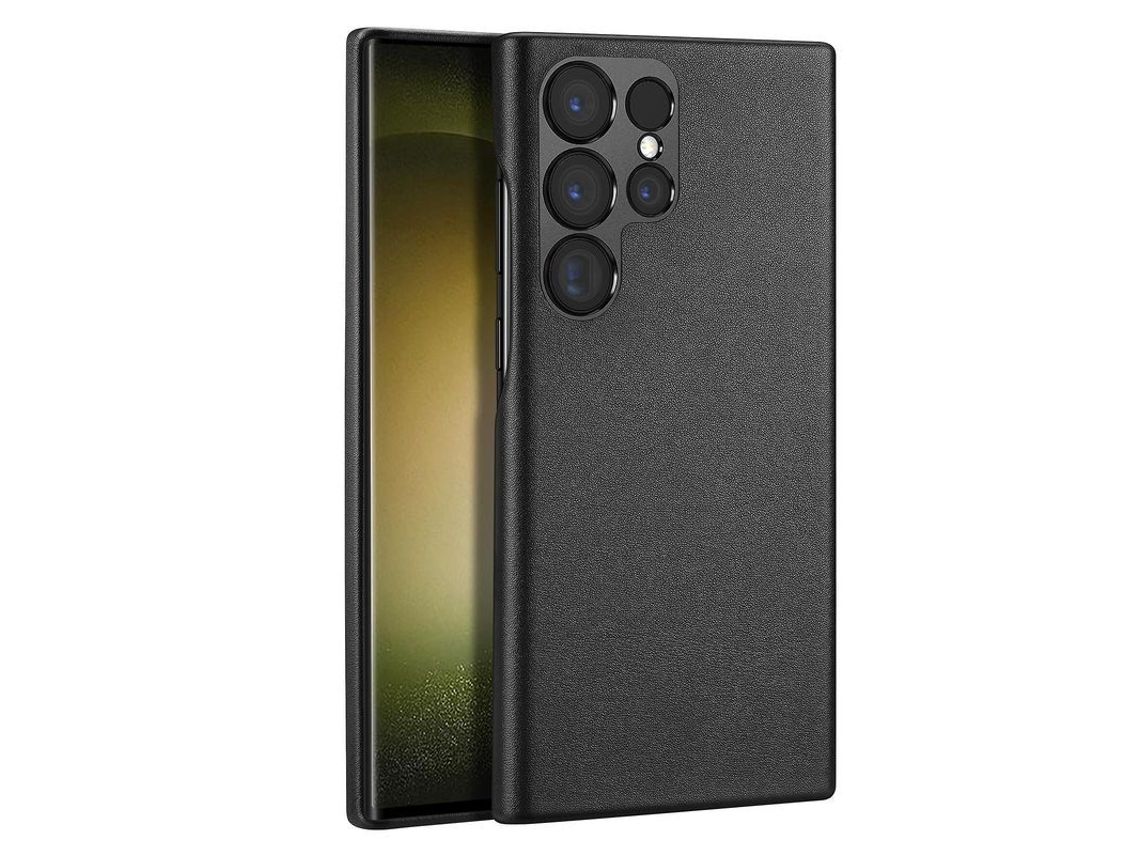 Capa de Couro Pu Compatível com Samsung Galaxy S23 Ultra 5g