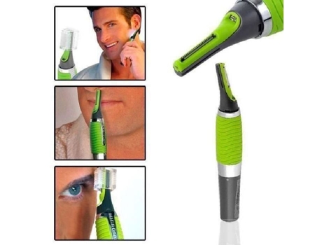 Navalha De Barbear Aparador a bateria para cabelo, nariz, orelhas, bigode B26595 Strasse Tech