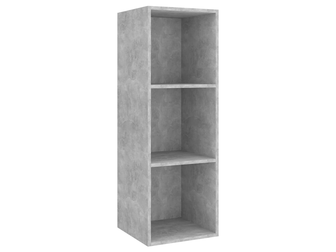 Tv Cabinet, Tv Cabinets Vidaxl Cinzeto Madeira Processada (n/a)