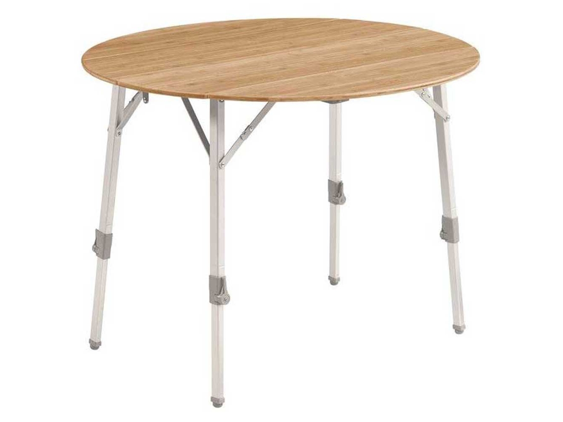 Mesa Redonda Custer Castanho Cinzentooutwell