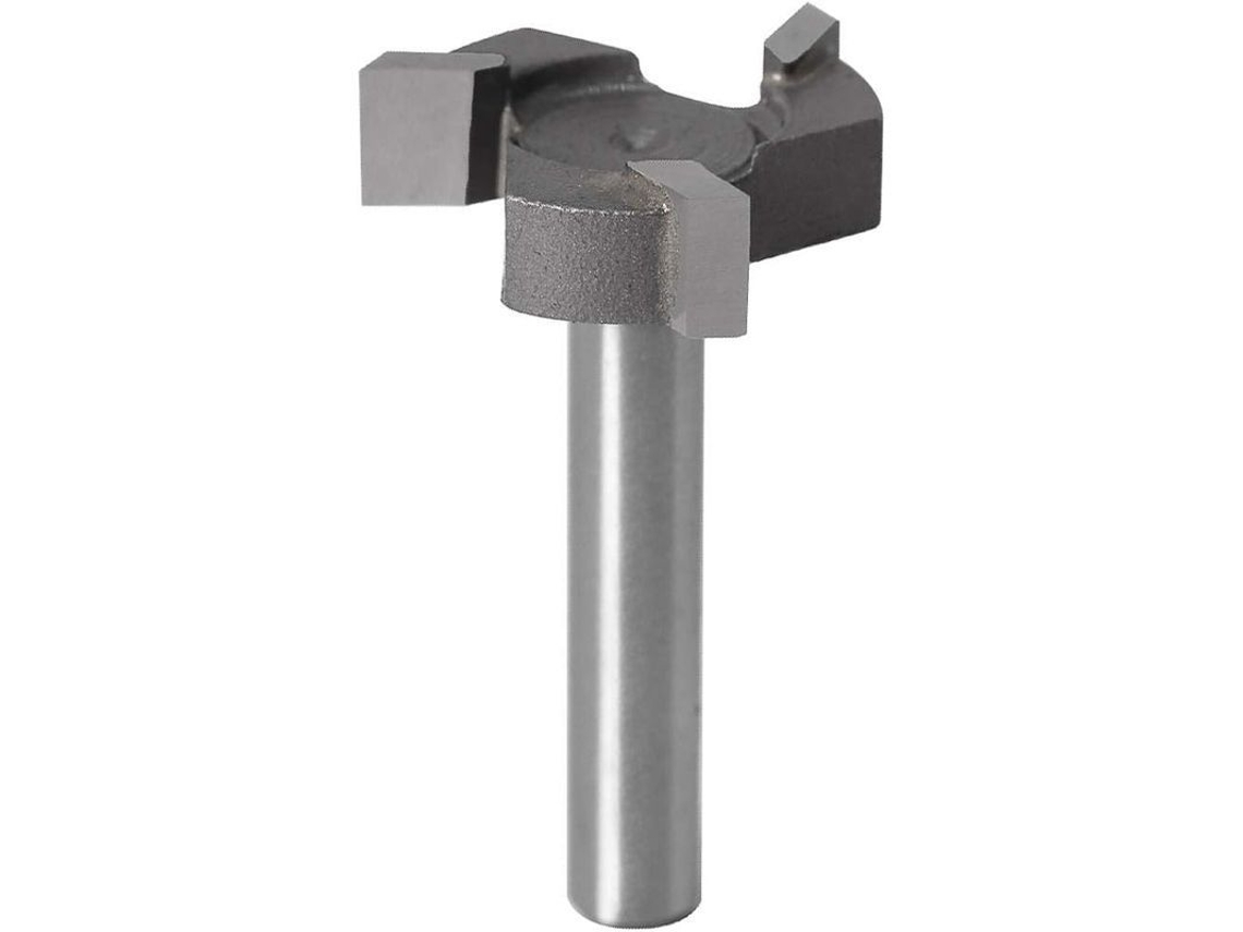 Broca Rotadora Cnc - Cabo 6,35 Mm - Ferramenta Profissional Carpintaria Fresamento Madeira