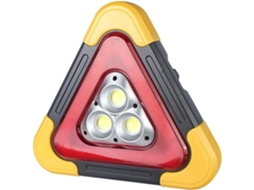 Sinalização Triangular de Obras na Via para Motoristas do Caminhão e Assistência Rodoviária (iluminado)