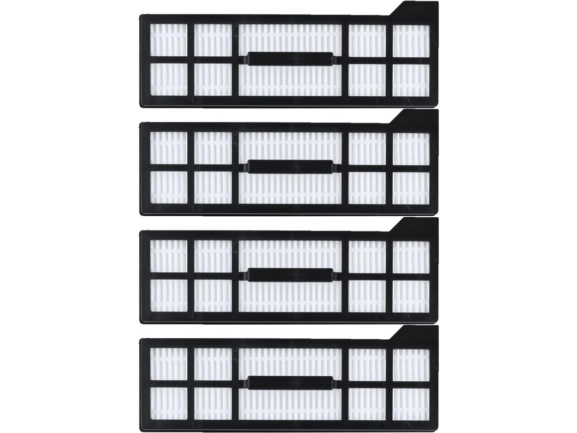 Pacote Com 2 Filtros Laváveis X10 Para Aspirador Robô Profissional,