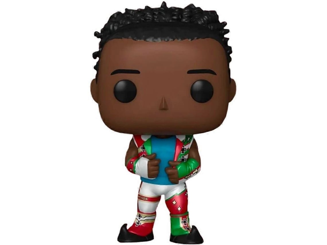 Funko Pop! Metallic Xavier Woods, Colecionável, Tamanho 3.75 Polegadas, Exclusivo Dos Euaadultunisex