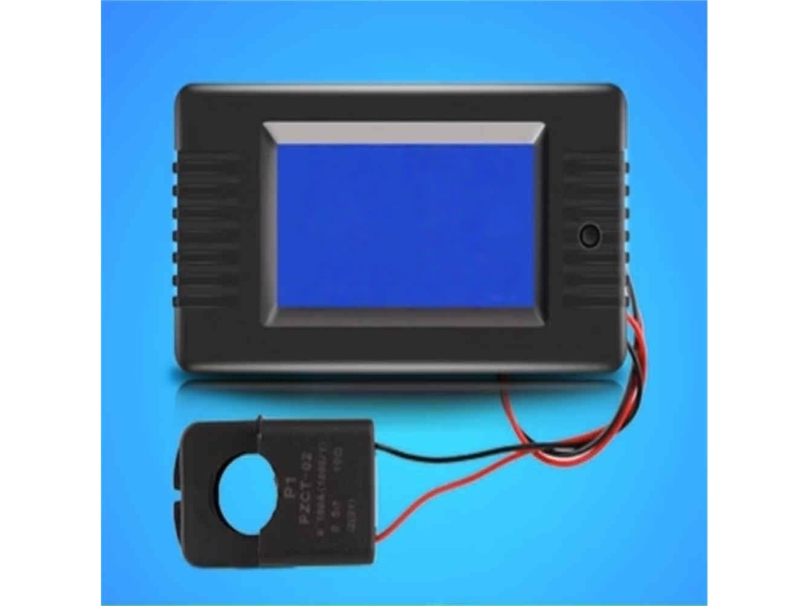 Medidor Digital Monofásico 6 Em 1 Ac 220v 80v~260v 100a, Com Funções