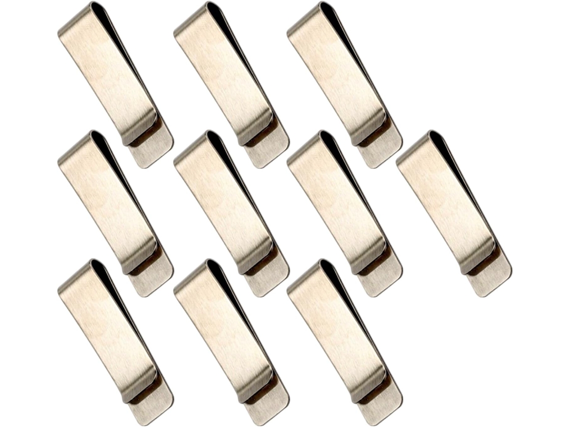 Conjunto de 10 pinos de caneta de metal reforçado, pinos de marcação de página de metal À Prova Ferrugem Livros
