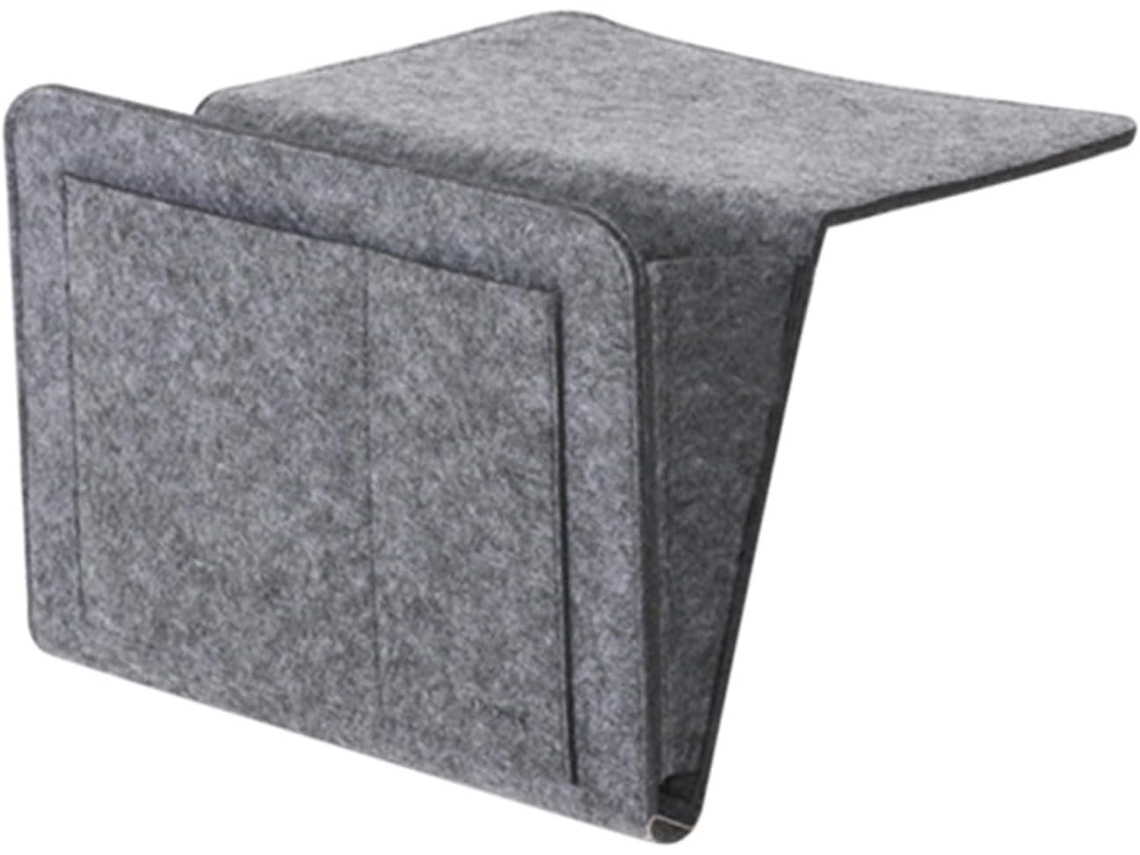 Bolsa Organizadora para Sofá, de Feltro, Multifuncional Mesa Cabeceira, Óculos Sol, Quarto Estudante CHABERLU
