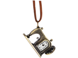 Relógio Retro Vintage Bolsa Unissex GOKOCO com Números Arábicos