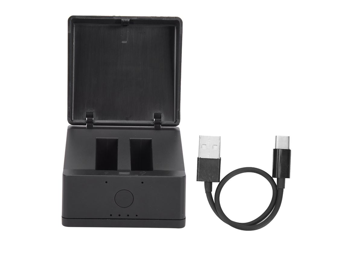 2026 startrc 2 em 1 Caixa de Carregamento e Armazenamento Power Bank para Câmera Esportiva DJI Osmo Action