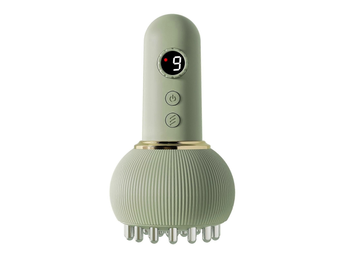 Aparelho De Terapia Meridiana Recarregável Gua Sha Com 9 Modos Personalizáveis, Design Portátil Para Relaxamento E M Casa No Escritório, Ventosa