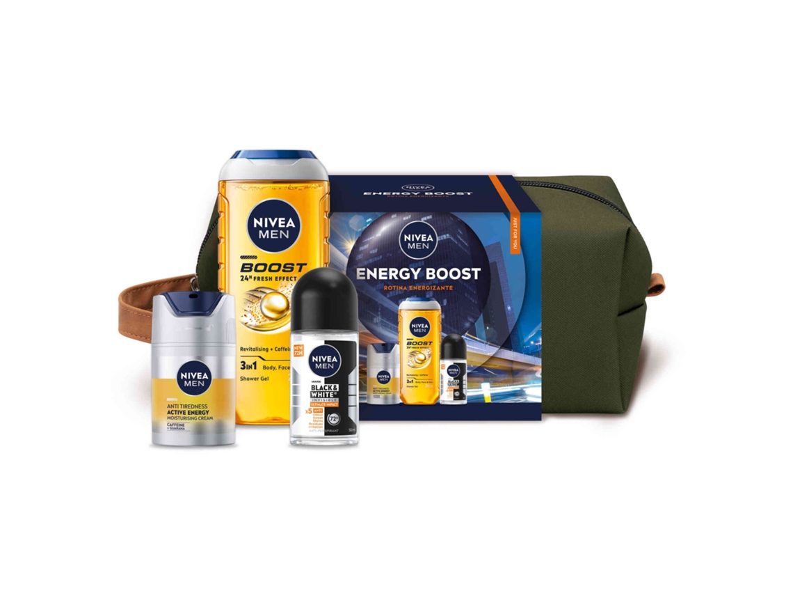 Kit de presente Men Boost com bolsa Nivea