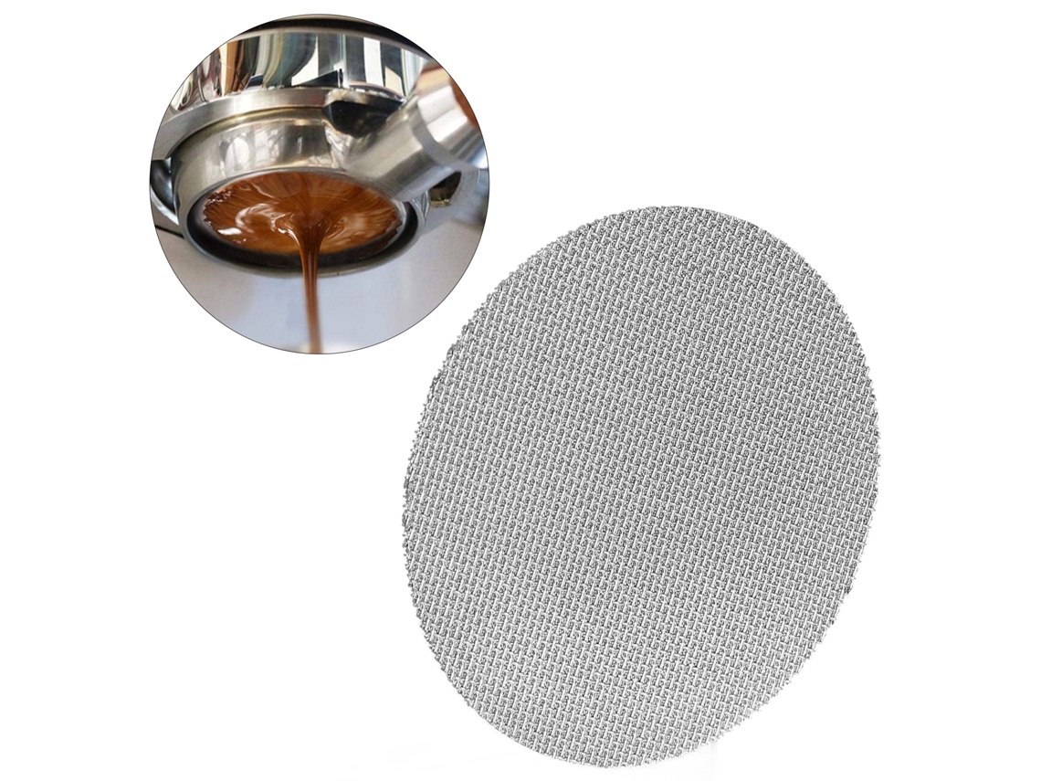 Filtro De Aço Inoxidável De 51 Mm (150 Μm/1 Mm), Disco Para Porta-filtro De Café