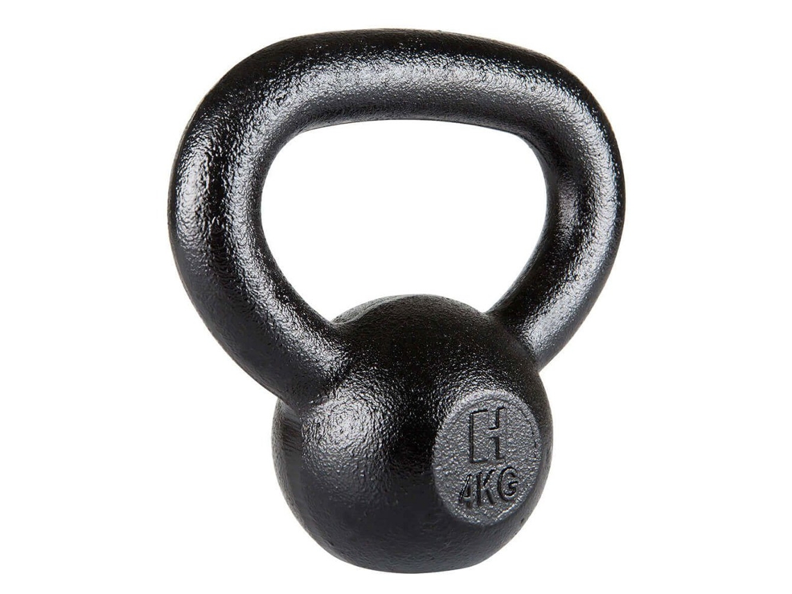 Kettlebell 4719 4Kg Prateado 4 kgfinnlo