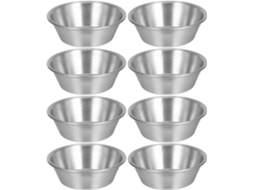 Conjunto de 8 mini formas para bolo kichvoe, aço inoxidável 304