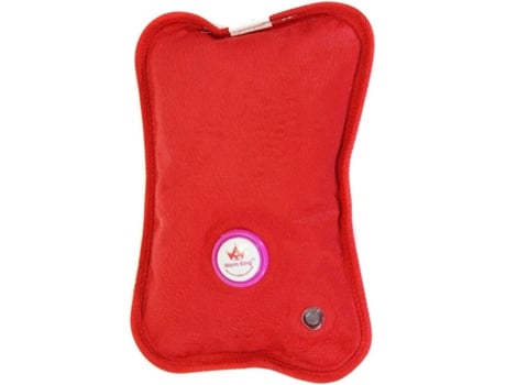 Botija De Água Quente Elétrica Recarregável 600W Max 70ªc Vermelha MAIBAOBAO