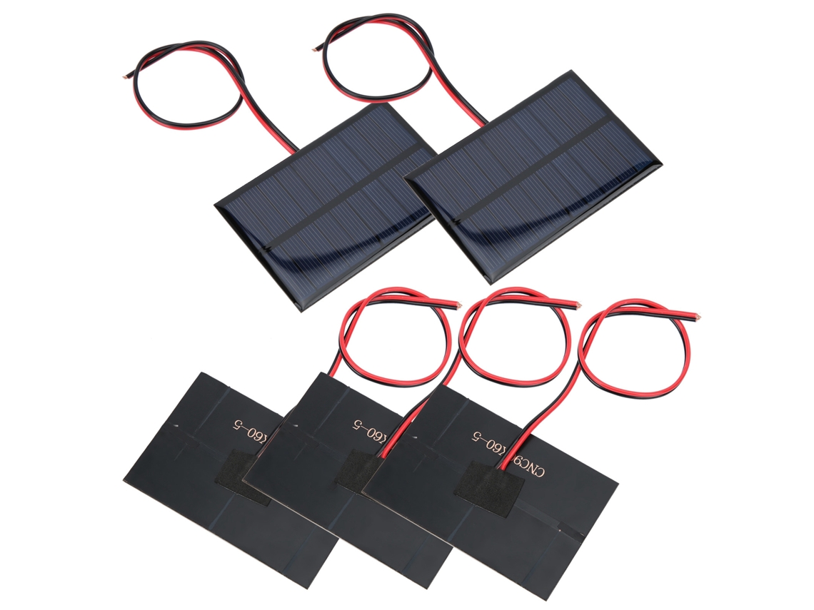 Módulo Painel Solar 5v 150ma Com Fio Resistente