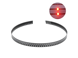 100 Peças de Diodos Led Smd Componentes Eletrônicos Pequenos Baixa Tensão Diy Pcb Vermelho