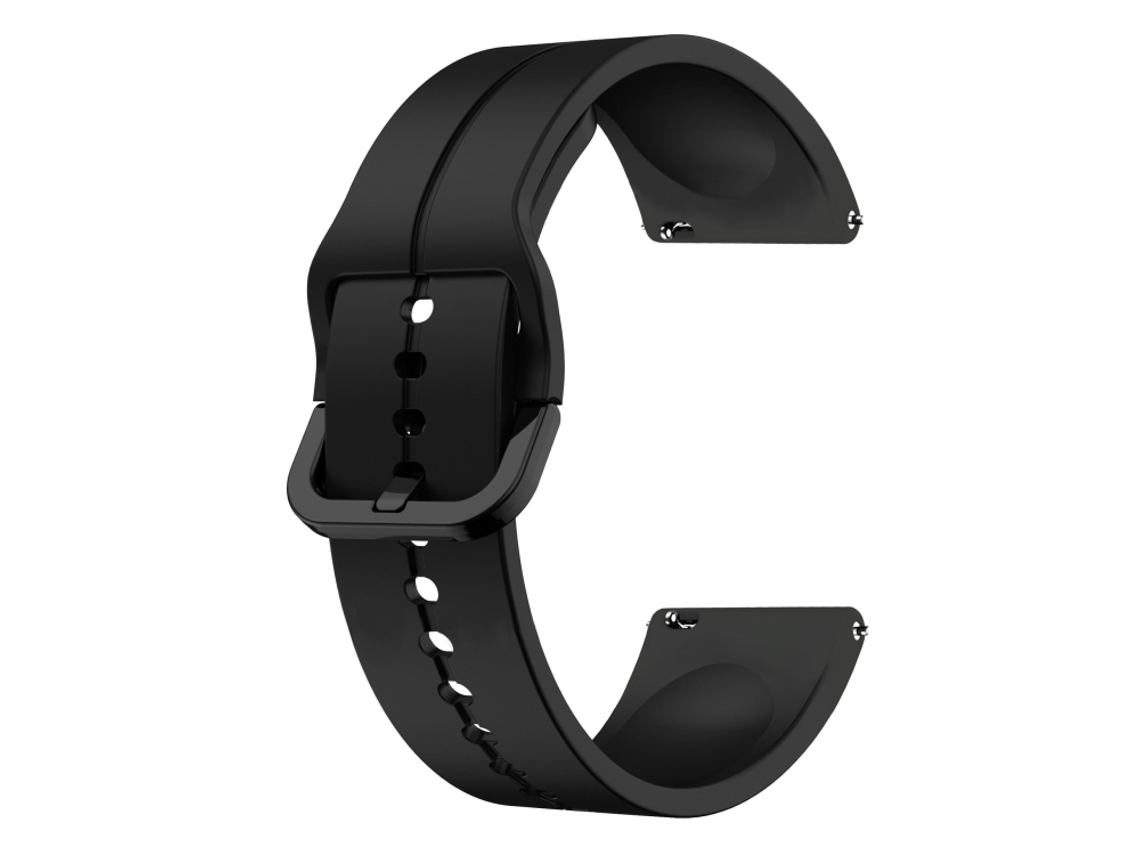 Bracelete De Smartwatch Para Samsung Galaxy Watch 6 Classic 47mm 20mm Loop De Silicone (preta)*