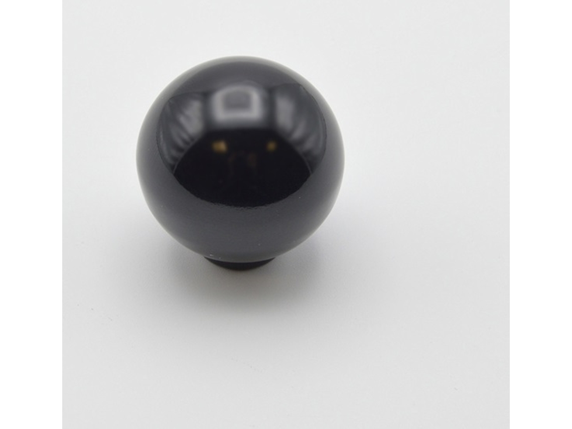 Puxador HARDWAREXCHANGE Resina Polida, 34mm preto, pacote de 25