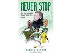 Livro Never Stop de Hamish Carton (Inglês - Capa Dura)