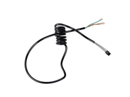 E-twow Cabo Data E-twow Com Tomada Quadrada Original De 5 Pinos Preto