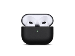 Capa Protetora De Couro Integral Para Fones De Ouvido Airpods Pro 2