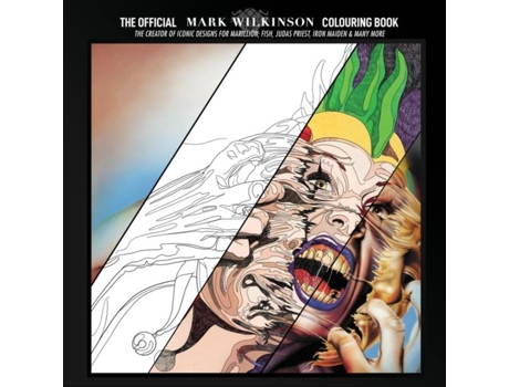 Livro The Official Mark Wilkinson Colouring Book de Mark Wilkinson (Inglês)
