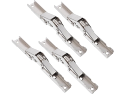 Conjunto De 4 Dobradiças Dobráveis Para Móveis E Armários, Em Metal