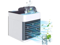 Mini Climatizador Pessoal Portátil com 3 Velocidades Recarregável AQUAFORGE