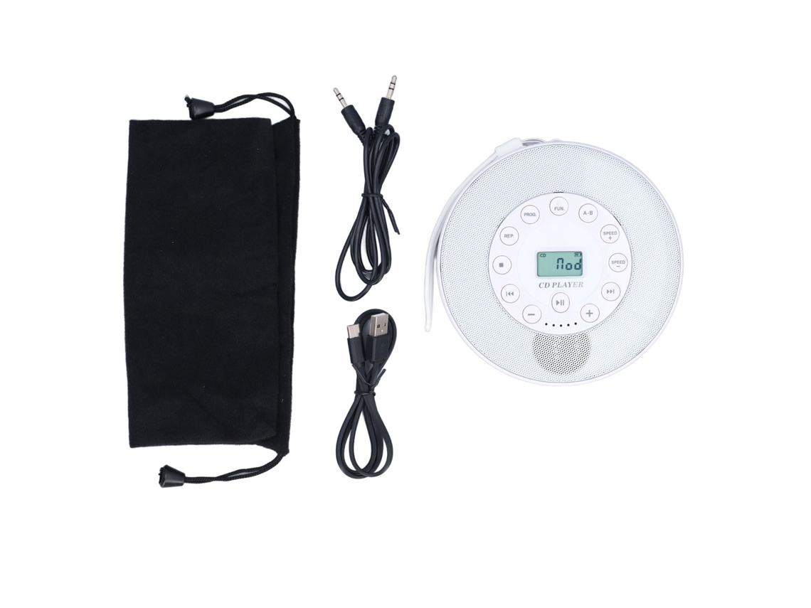 Reprodutor de CD portátil Bluetooth EOOCOO