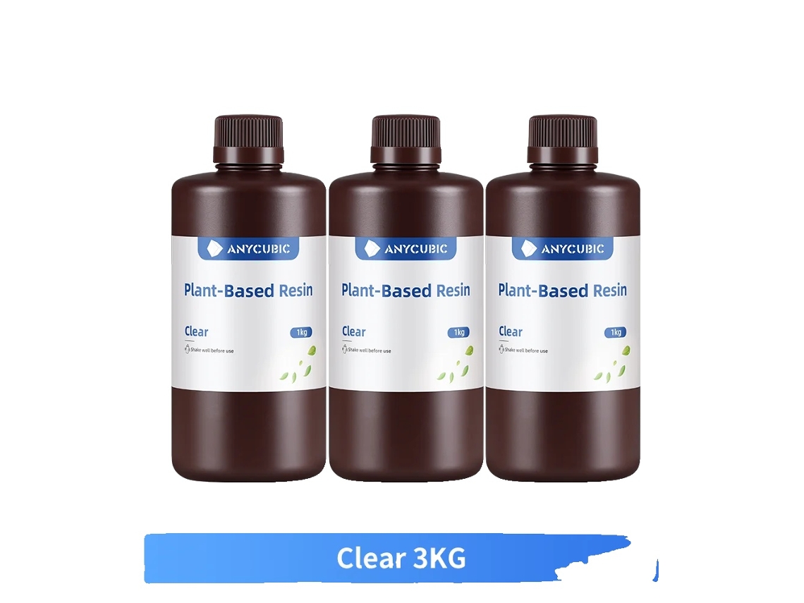 Resina Para Impressora 3d, Compre 3 Kg Leve 4 Kg, Resina Uv,eco Clear 3 Kg Oem