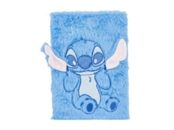 Caderno De Pelúcia 3d Stitch Azul A5 85251
