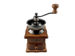Moedor De Café Manual, Grãos De Café De Madeira Estilo Vintage Brilvibera