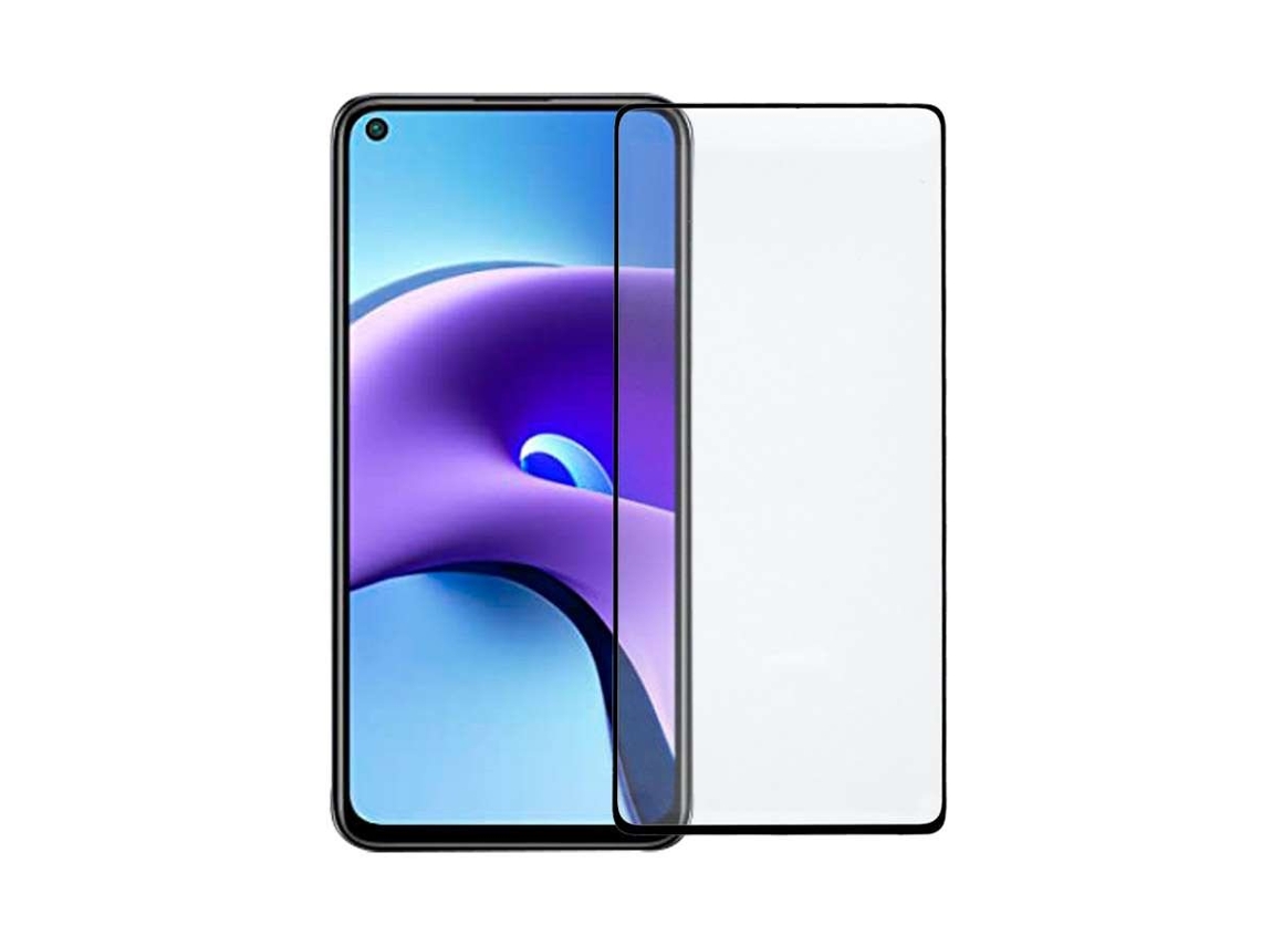 Película Em Vidro Temperado Completa Preto Para Xiaomi Redmi Note 9t