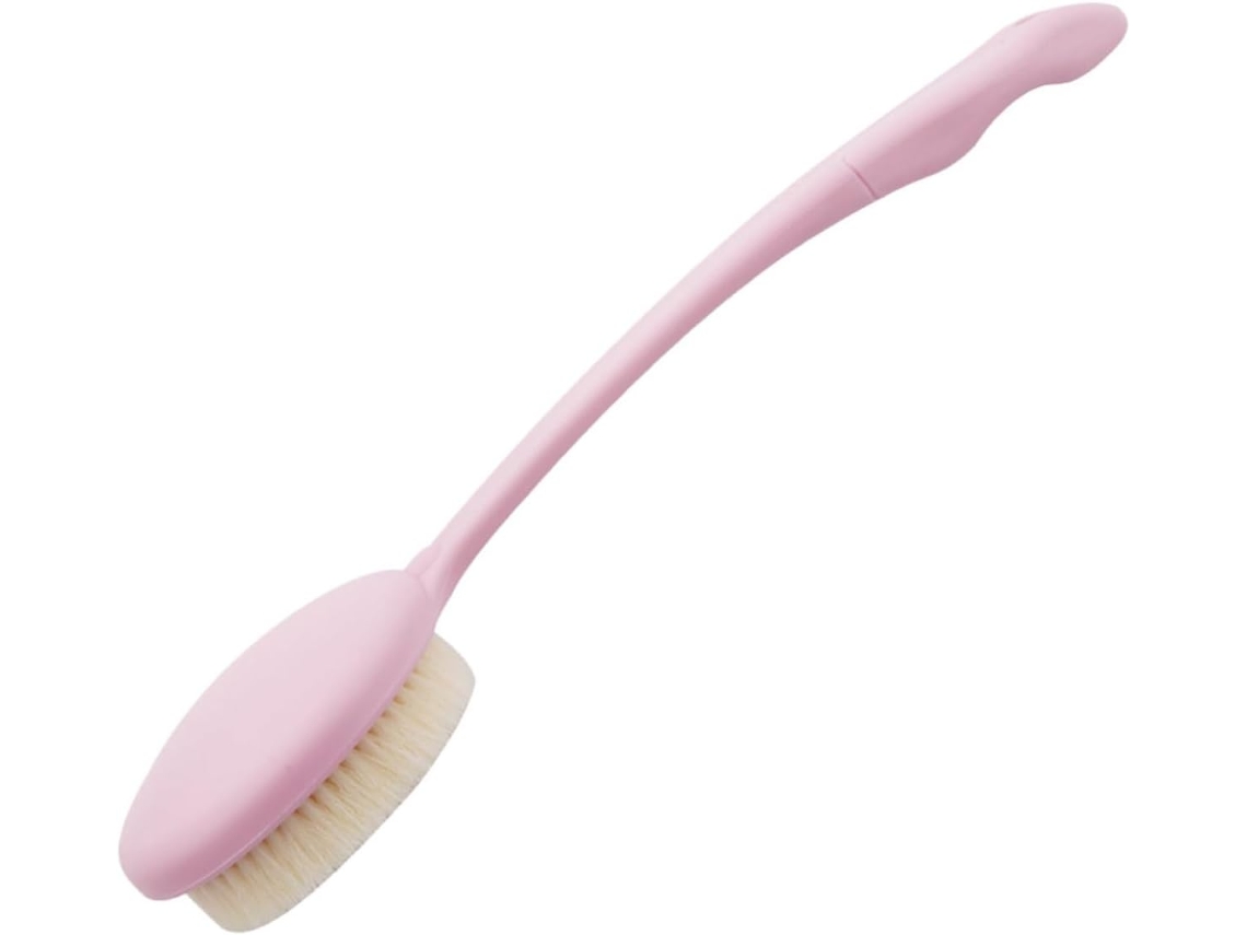Escova De Banho Corporal Com Cabo Longo, Esfoliação Suave Para As Costas, Acessório Prático Para O Banho