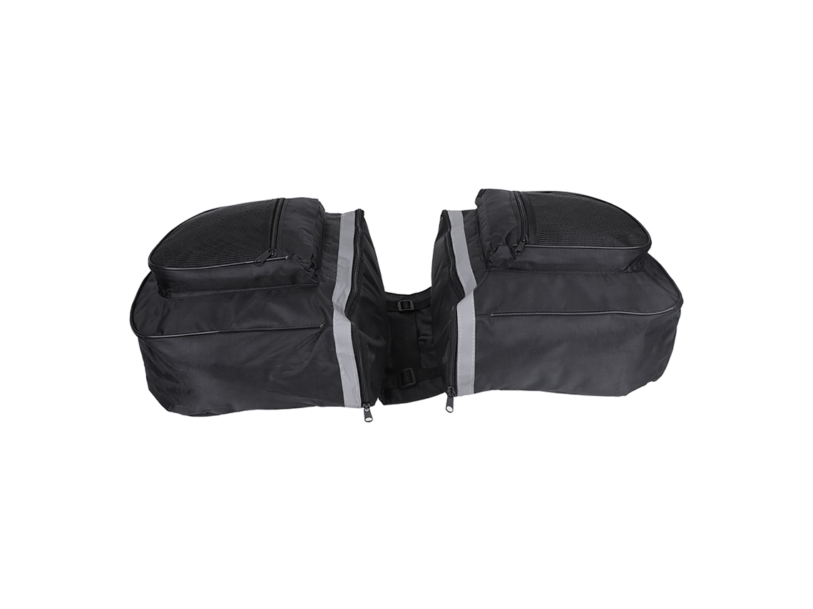 Bolsa Mali traseira impermeável de 25L com estrias refletivas para mountain bike