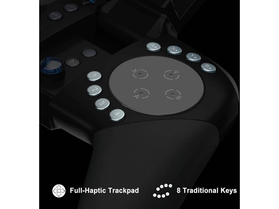 Controlador Móvel para a Maioria dos Jogos Gamepad Móvel Joystick Controlador de Jogo Sem Fio para Android / Iospreto YIZHOOD