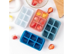 Cubos De Gelo Silicone Com Trava, Conjunto De 4, Inodoros