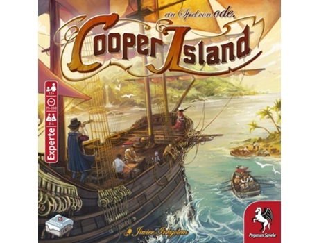 Jogo de Tabuleiro  Cooper Island (Inglês - Idade Mínima: 12)