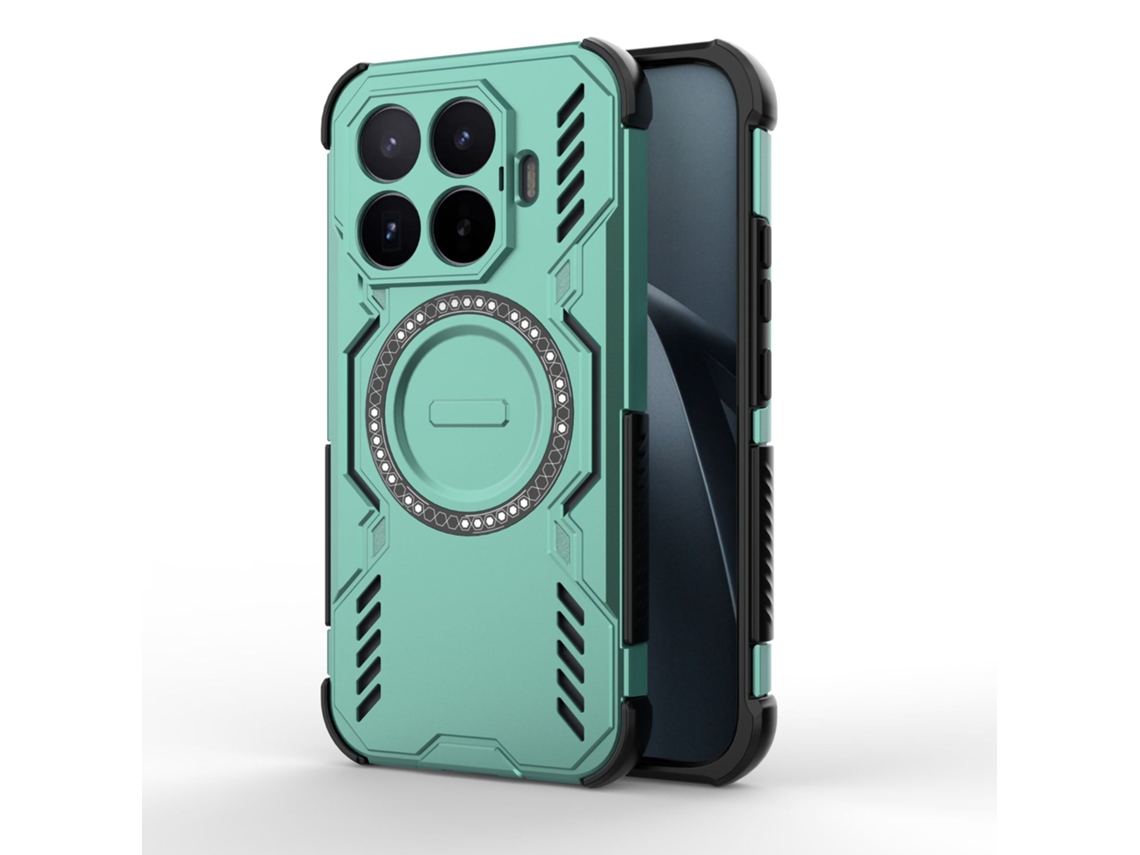 Capa Hexinyigjly Para Xiaomi 17, Com Suporte Verde