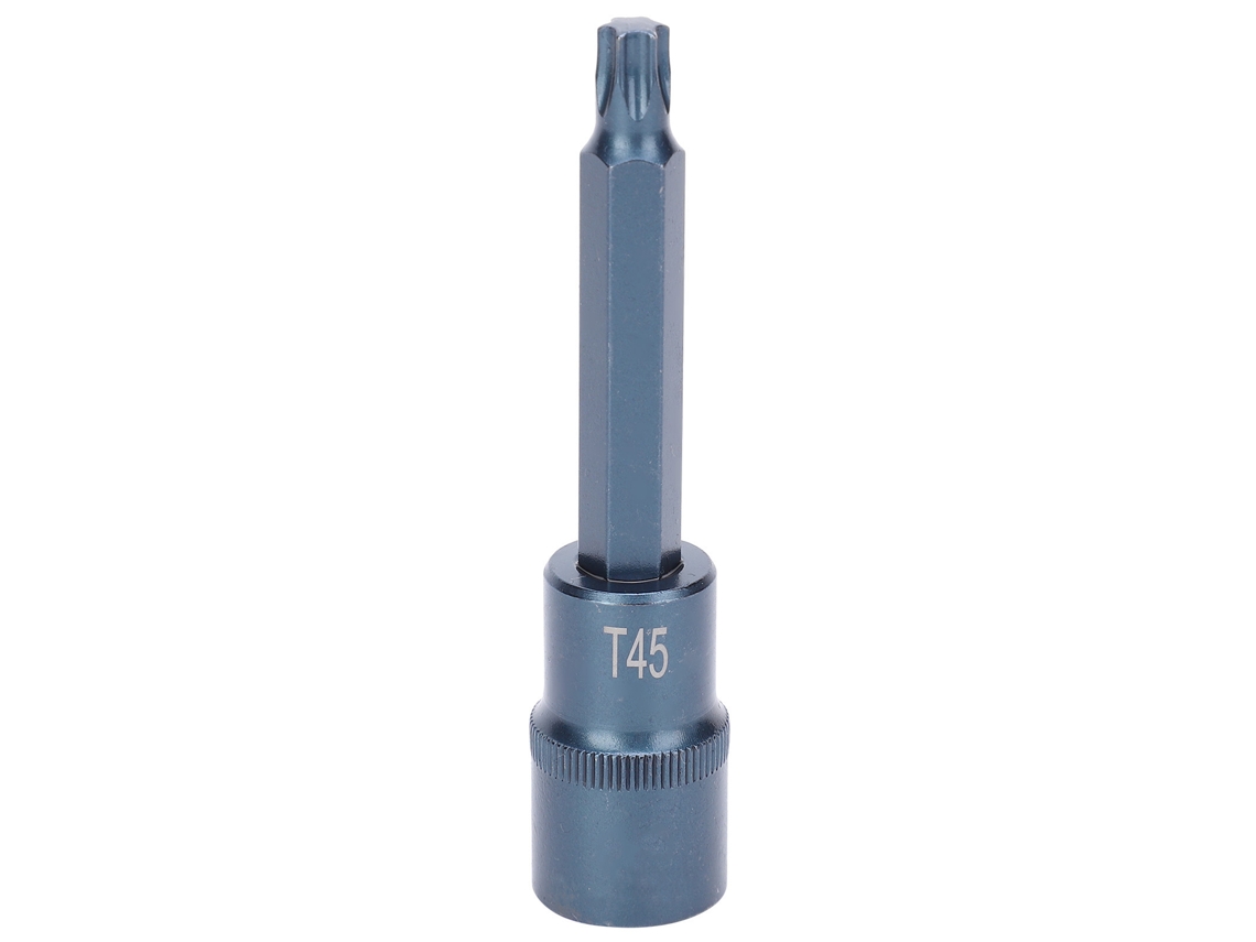 Ponta De Parafusadeira Estrela S2 Aço Liga Métrica Chave Ferramenta 100xt45 7mm