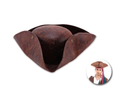 Chapéu pirata pu adulto