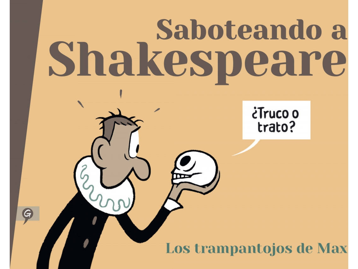 Livro Saboteando A Shakespeare de Max (Espanhol)