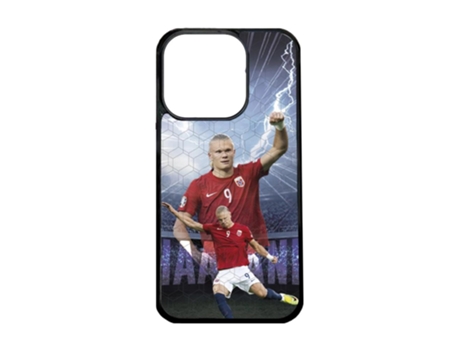Capa Oficial Protetor para iPhone 15 Pro PHONECASES3D Pele Sintética Preto