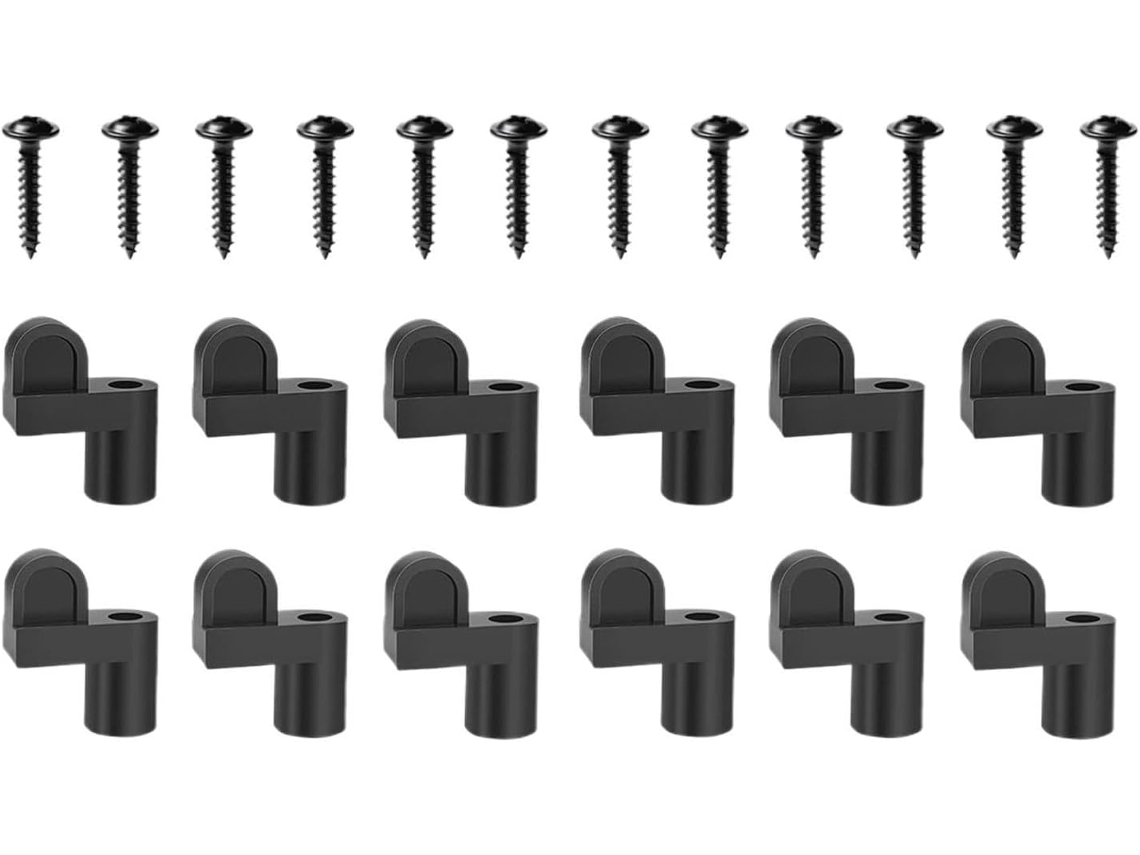 Conjunto De 12 Fixadores Resistentes Para Mosquiteiros