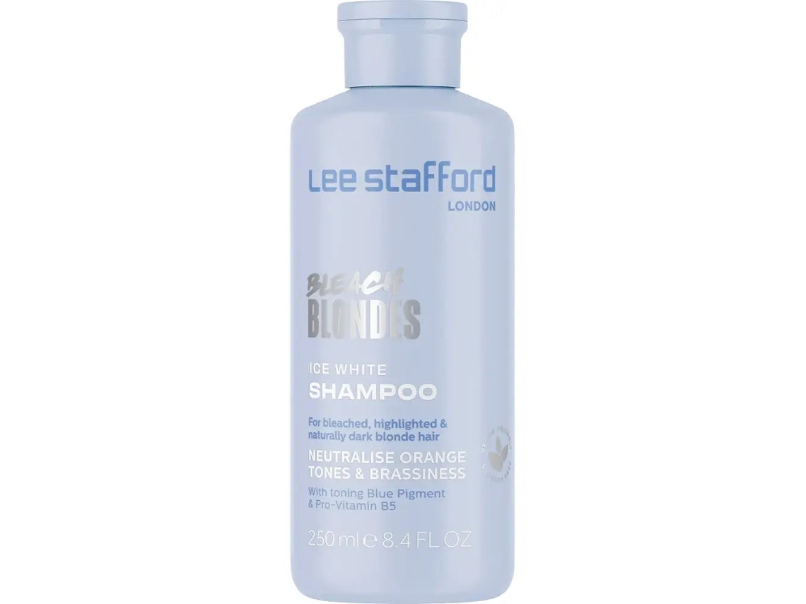 Bleach Blondes Ice White Shampoo 250 Ml Neutralizador de Tons Amarelados LEE STAFFORD