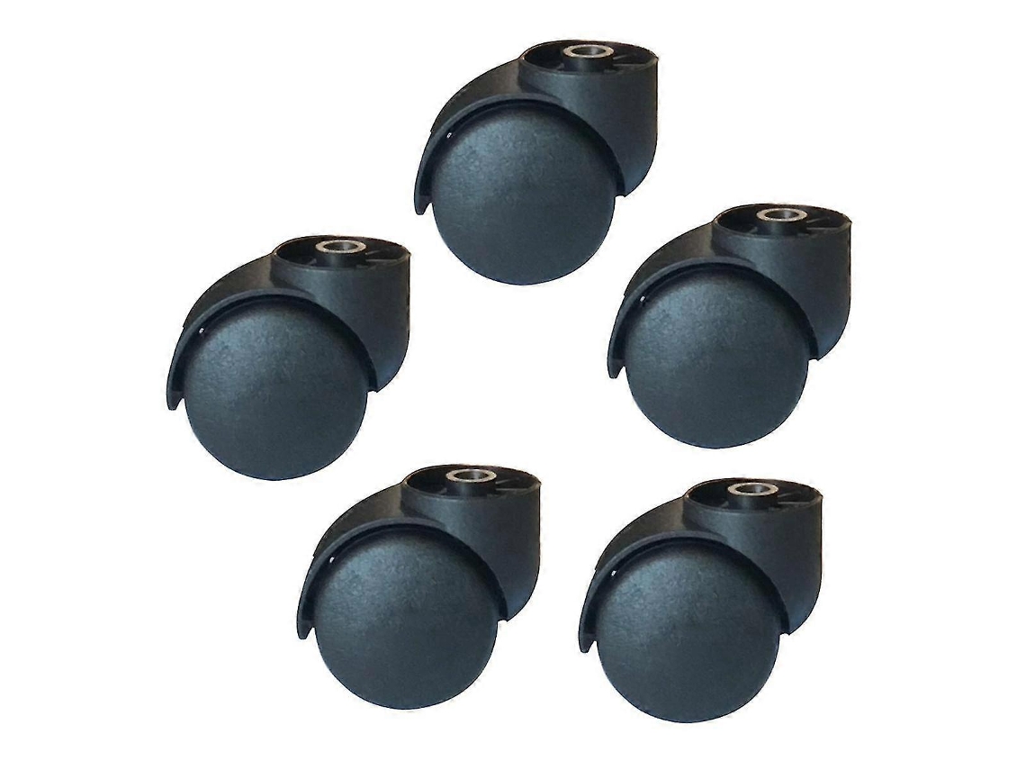 Cadeira de escritório resistente de 2 polegadas Slowmoose com rodízios de reposição para móveis, pacote com 5