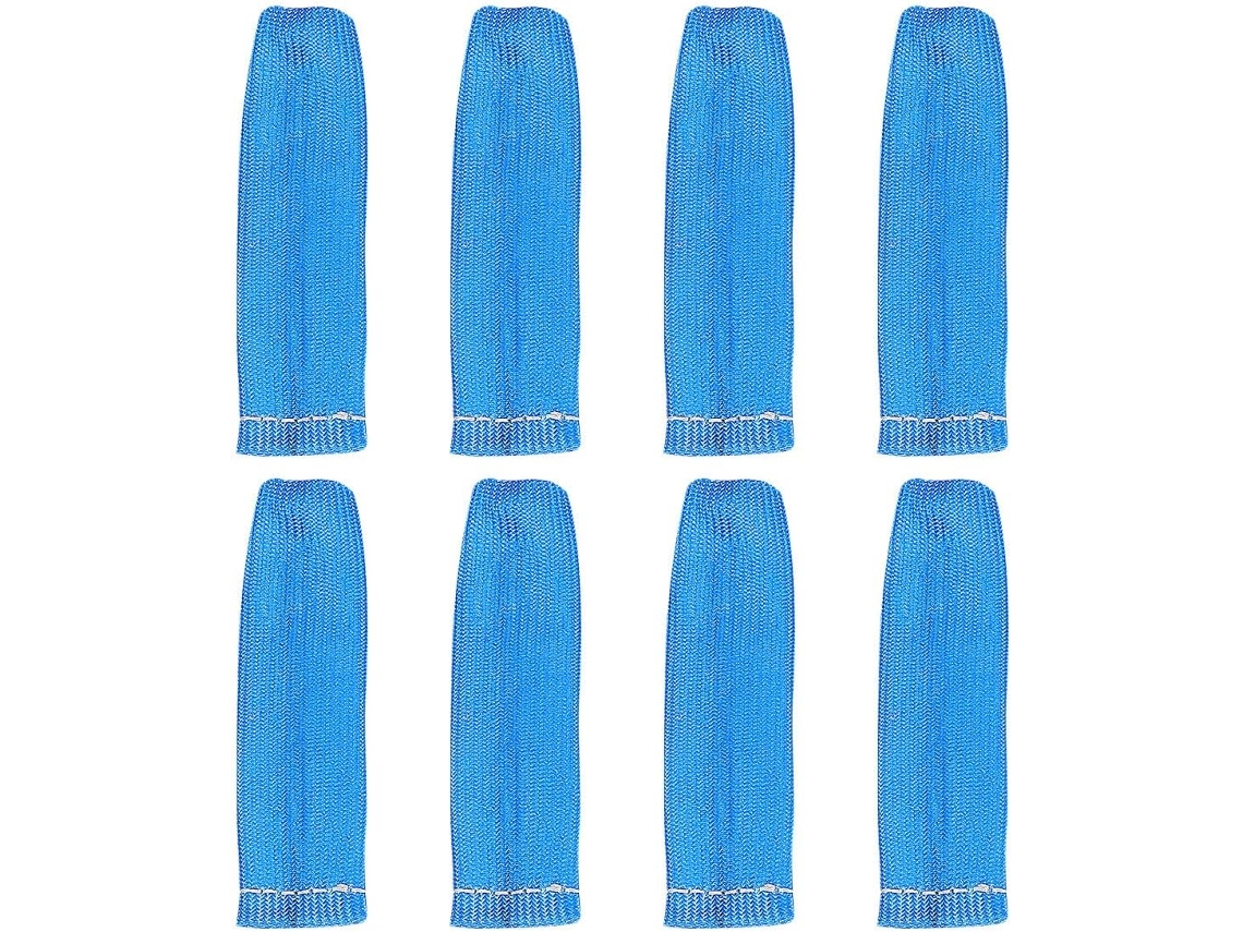 Kit com 8 Tubos de Fibra Vidro Reparados para Cabos Velas, Revestimento Isolante Resistente a Altas Temperatur
