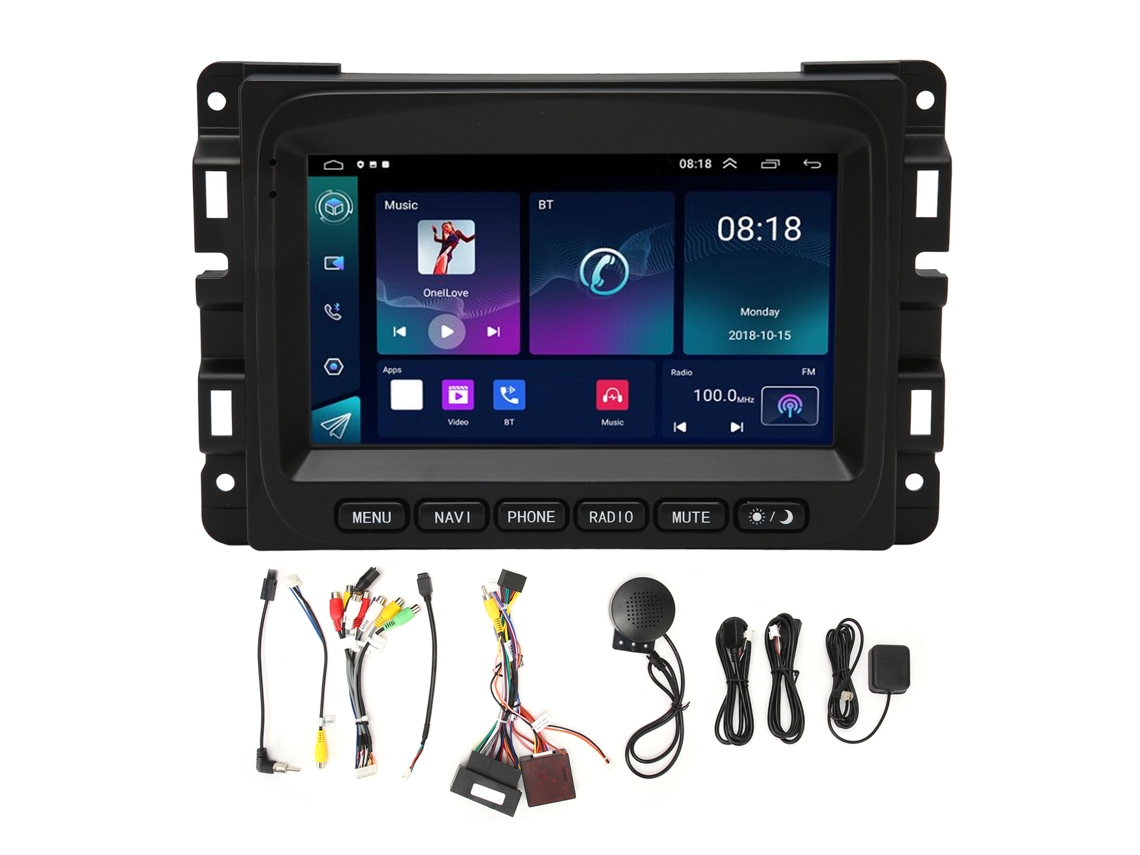 Rádio Automotivo 7 Polegadas Tela Touch 2013-2018 1500-3500